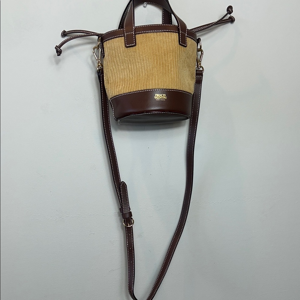 Frances Valentine Tan and Brown Mini Bag - Picture 3 of 6
